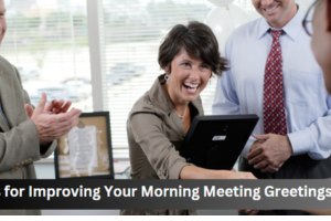 image morning meeting greeting